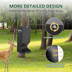 Große Metall hängende Hirsch-Feeder-Box Automatische Hochleistungs-Hirsch-Fütterung <span class=keywords><strong>station</strong></span> - Product Image 5