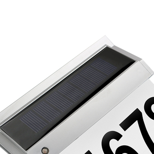 Luz LED Solar para Número de Casa, Letrero de Dirección para Hogar, Jardín, Puerta, Paisaje, IP44 Impermeable, 8 Horas, 6000K - Product Image 4