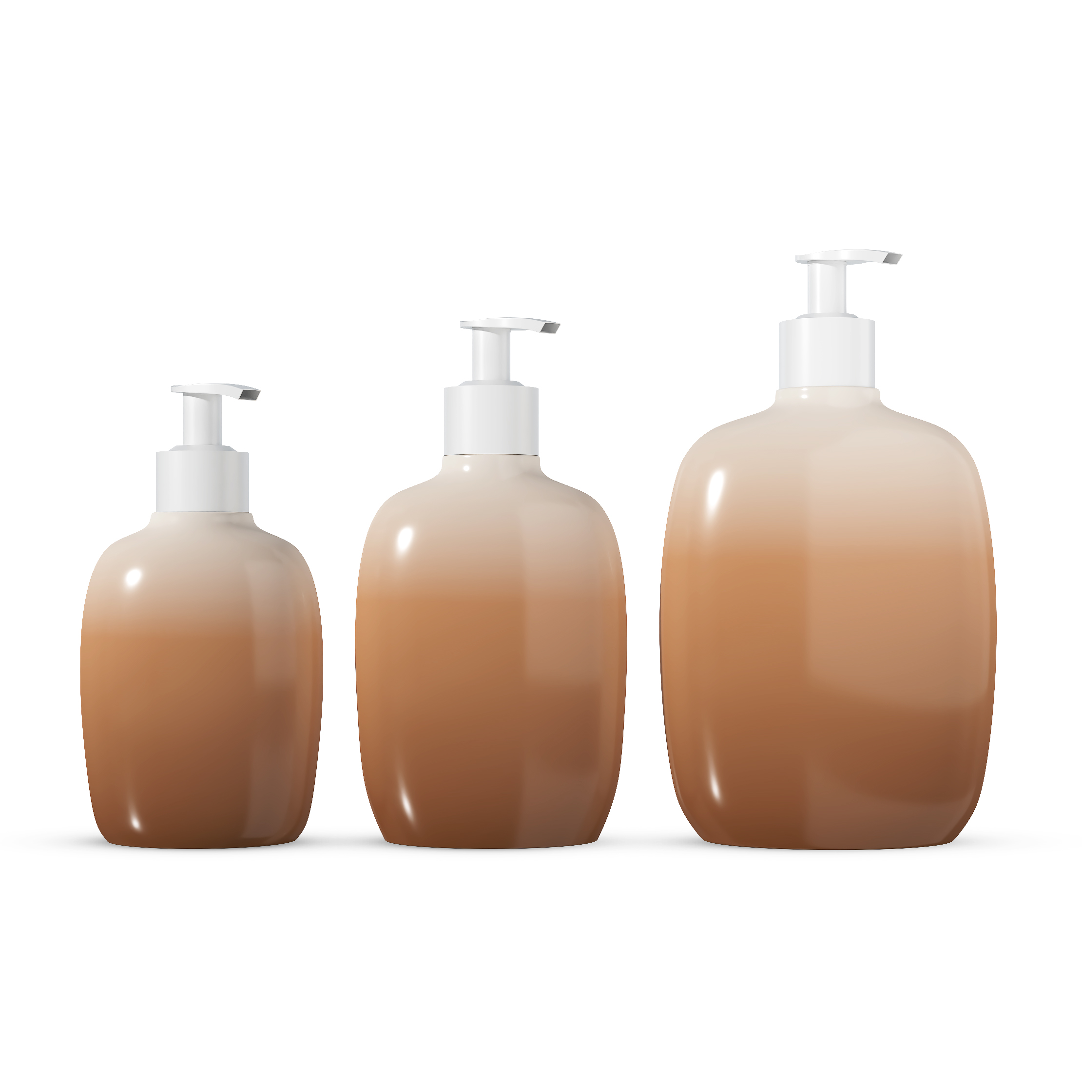 brown flat 200ml body oil bottle 100 moq