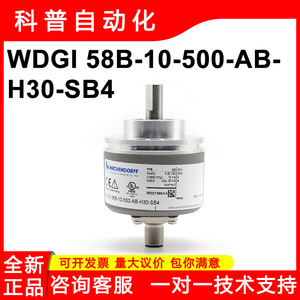 Encodeur rotatif Wachendorff WDGI 58B-10-500-AB-H30-SB4 incrémental 500 PPR avec broches de terminaison - Product Image 5
