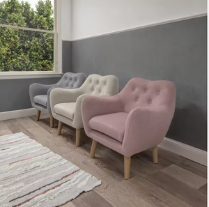 <strong>Kids</strong> Cloud <strong>Chair</strong> High Resilience Armchair Solid Wood Frame Single Sofa for Home Kindergarten Library - Product Image 2