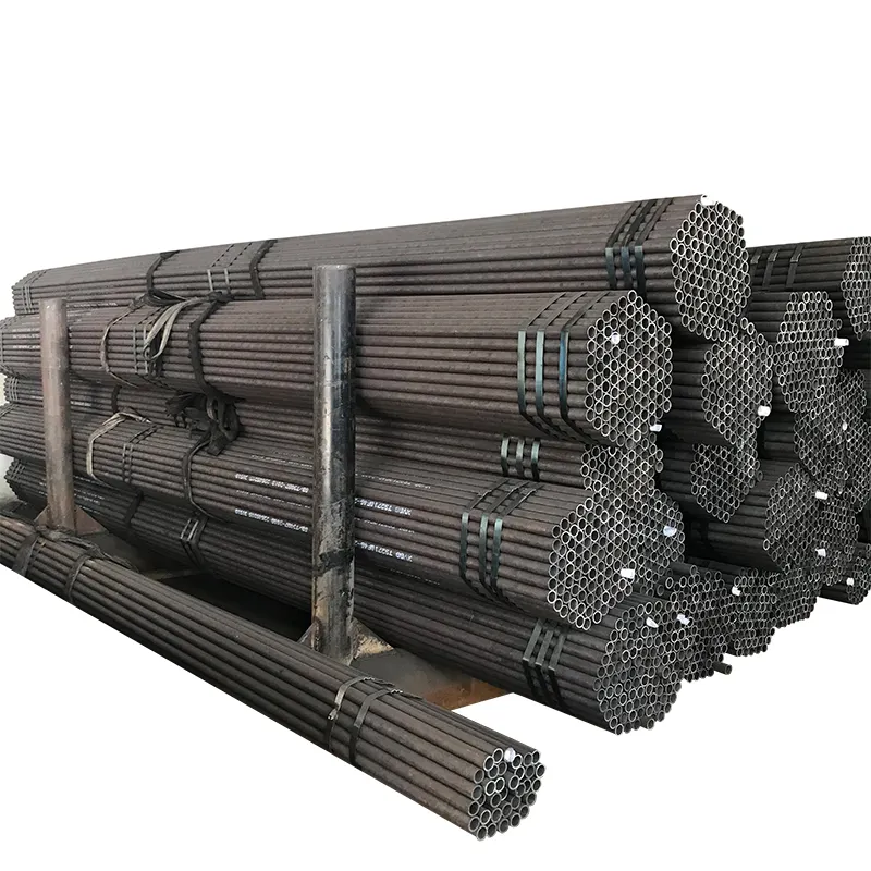 Hot Sell Large schedule 40 ASTM A53 GrB GrA Q235 black carbon steel pipe for oil and gas pipeline