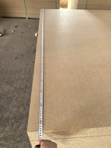 4x8 FT Raw Plain Hmr Aglomerado Tablero de partículas sin recubrimiento Flakeboard para muebles de gabinete - Product Image 3