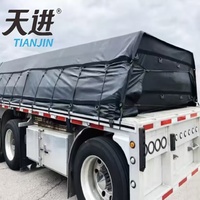 Rouleau de tissu bâche PVC enduit 500 GSM, tissé, résistant à l'huile, haute résistance à l'eau, matériau industriel GRS pour bâches de camion et doublures