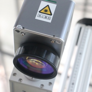 เครื่องแกะสลักไฟเบอร์เลเซอร์ 30w 50w Raycus พร้อมหัวแกะสลัก Galvo รุ่น SG7110 ขนาด 300*300 มม. ระบบ EZCAD จุดเลเซอร์สีแดงคู่ แบบหมุนได้ - Product Image 3