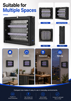 Piège à insectes UV Khlin, anti-moustiques, avec fonction solaire haute puissance, étanche, pour attraper les mouches