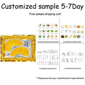 Hoja de colágeno dorado, parche <span class=keywords><strong>para</strong></span> máscara de <span class=keywords><strong>ojos</strong></span>, en forma de media luna, brillo hidratante, reduce las ojeras, se adapta perfectamente a <span class=keywords><strong>los</strong></span> <span class=keywords><strong>ojos</strong></span>, todo tipo de piel - Product Image 4