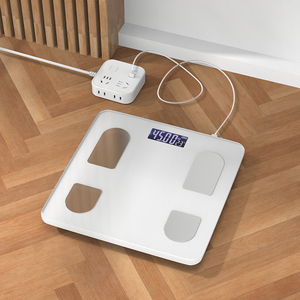 180kg LCD độ chính xác cao Quy mô cân nặng cá nhân hộ gia đình điện tử thông minh cơ thể chất béo quy mô <span class=keywords><strong>BMI</strong></span> kỹ thuật số Bluetooth quy mô - Product Image 1
