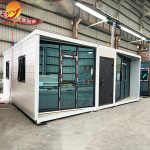 <span class=keywords><strong>Casa</strong></span> Contenedor <span class=keywords><strong>Modular</strong></span> de Lujo de 20 pies, Expandible, con <span class=keywords><strong>2</strong></span> <span class=keywords><strong>Dormitorios</strong></span> |   <span class=keywords><strong>Casa</strong></span> Móvil de Paneles Sándwich para Hoteles y Villas - Product Image 1