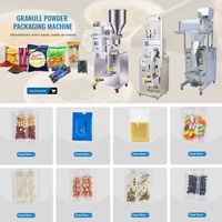 Machine d'emballage verticale pour petits sachets de poudre, système de remplissage et de scellage pour épices, thé, café, granulés en sachet