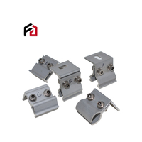 Système d'installation solaire à bas prix, accessoires de support métallique, pince de fixation pour toit, clip solaire