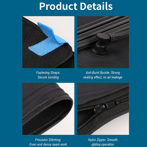 Precio de fábrica 6 cámaras Full Wave Air Relax Compresión Circulación sanguínea Pie Pierna Masajeador Máquina - Product Image 4