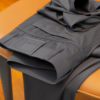 Pantalon d'été léger et extensible de luxe pour homme, coupe droite, style business décontracté, haut de gamme, style européen
