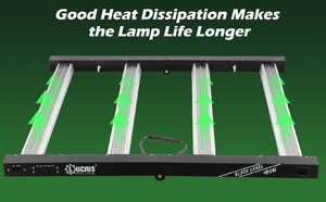 Lámpara LED de Cultivo de Espectro Completo de 400W de Alto Rendimiento (PPE), Regulable, de Aluminio, para Cultivo en Invernadero Interior, desde la Germinación hasta la Floración - Product Image 5