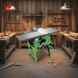 Scie à banc portative pour le travail du <span class=keywords><strong>bois</strong></span>, machine à couper le <span class=keywords><strong>bois</strong></span>, dégauchisseuse multifonctionnelle combinée pour le <span class=keywords><strong>bois</strong></span>, modèle droit - Product Image 3