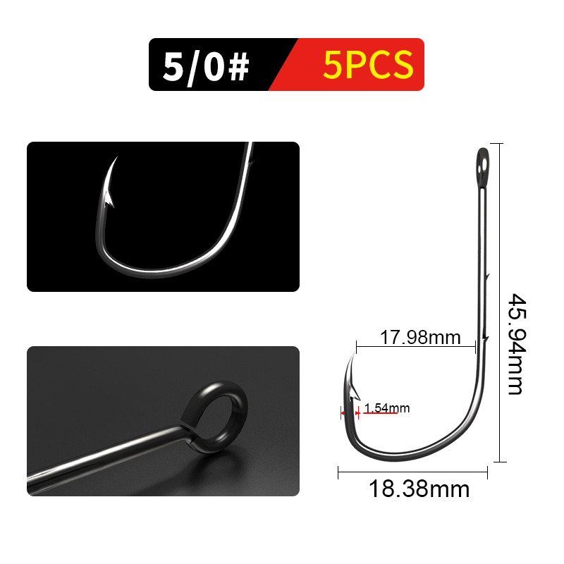 5/0# 5 pièces/sachet