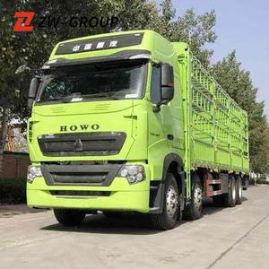 Sinotruck รถบรรทุกหนัก2 351-450hp ยูโร, รถบรรทุกหนัก3.5ตันความจุ6*4ด้านซ้ายมือขับรั้วรถตู้บรรทุกสินค้ากล้องด้านหลังรถใช้น้ำมันดีเซล - Product Image 3