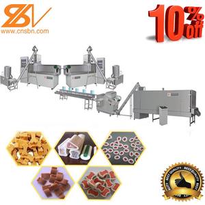 Saiabinuo singolo o doppio colore di masticazione Del Cane tratta osso di gomma impianto di estrusione che fa la macchina estruso impianto di attrezzature di produzione - Product Image 2