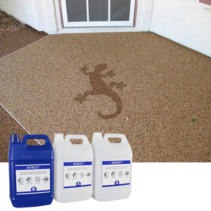 Résine époxy à haute viscosité pour galets, revêtement durable pour terrasses <span class=keywords><strong>et</strong></span> allées, résine pour pavage de roches <span class=keywords><strong>et</strong></span> galets - Product Image 4