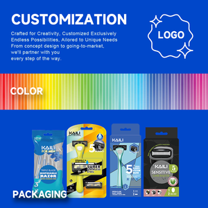 Güvenlikli Tıraş Bıçağı Paslanmaz Çelik Tıraş Bıçağı İthal Bıçaklı Tıraş Seti - Product Image 5