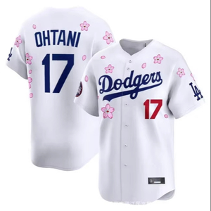 Broderie personnalisée en gros 2026 <span class=keywords><strong>LA</strong></span> <span class=keywords><strong>Dodgers</strong></span> # 17 # 50 # 5 Maillots de baseball imprimés à manches courtes en maille poly, stock transfrontalier USA - Product Image 1