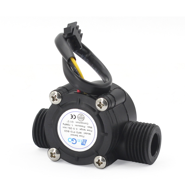 Plastic Water Flow Sensor for Water Heater OEM Customizable