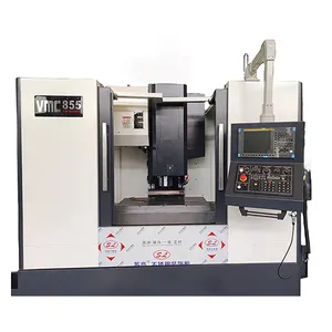 high efficiency HIWIN guide rail motorcycle parts machining vmc 855 cnc milling machine for sale