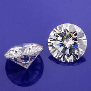 Moissanite all'Ingrosso 4.5mm-11mm 0.4ct-5ct Taglio Brillante Rotondo DE FG VVS con Certificato Autorizzato - Product Image 3