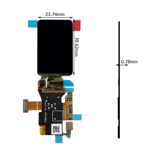 1.64 inch độ phân giải 280x456 AMOLED hiển thị oncell màn hình cảm ứng 1000000:1 SPI giao diện 1.6 inch OLED hiển thị mô-đun - Product Image 2