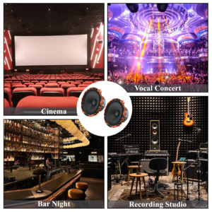 Joinaudio Đồng Trục Loa Sắt Woofer 5.25 Inch Âm Thanh Xe Hơi Lớn Điện Với 1.25-Inch Cuộn Dây Bằng Giọng Nói Cho Xe Loa Hộp - Product Image 6