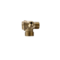 SeaSummer Compresseur d'air de bonne qualité, clapet anti-retour en cuivre 20*16*10MM 1/2*3/8*1/8 Noyau 13.5MM Pièces de compresseur d'air