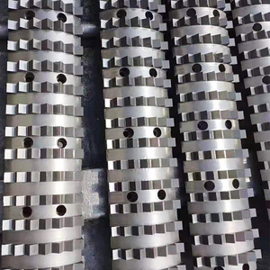 Lama Trituratore in Metallo e Plastica in Vendita Diretta dalla Fabbrica, Lama Trituratore a Doppio Asse di Dimensioni Personalizzate per la Triturazione di Rifiuti in Gomma - Product Image 1