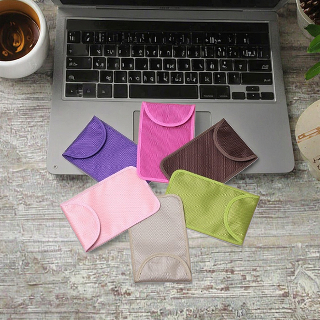 Customized Carbon Fiber Nylon Material Cell Phone RF Signal Blocker Anti-Tracking Jammer Pouch Fashionable Belt Waterproof