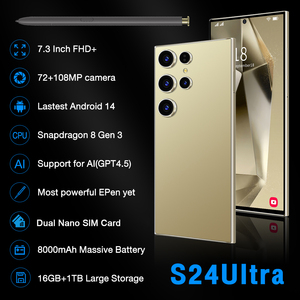 2025 mở khóa Dual Sim 5g điện thoại thông minh 7.3 inch S25 Ultra 16GB + 1TB Android 14.0 phiên bản cơ bản 4K LED hiển thị - Product Image 6