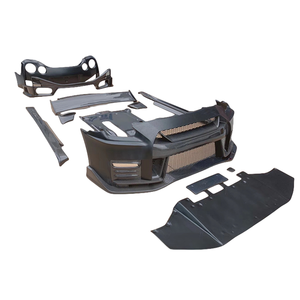Kit de cuerpo completo de fibra de carbono FRP estilo <span class=keywords><strong>Nismo</strong></span> para <span class=keywords><strong>Nissan</strong></span> GTR35 R35 parachoques delantero parachoques trasero faldas laterales Kit de alerón - Product Image 1