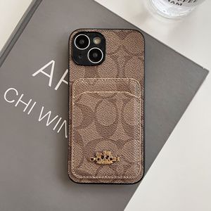 Étui de téléphone tendance en cuir artificiel avec porte-cartes pour iPhone 11 Pro, 12, 13, <span class=keywords><strong>14</strong></span>, 15, 16, 17 Pro Max, 12/13 Mini, Xs Max - Product Image 6