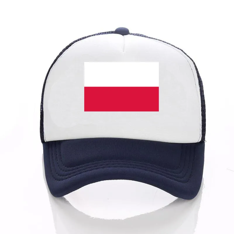 New Poland flag Print Baseball Cap Fashion Hip Hop Caps Men's and Women's Universal hat Outdoor Leisure Sports hats