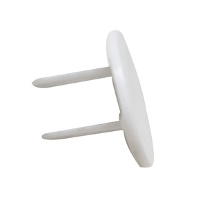Copertura protettiva per presa di corrente a 2 fori Standard americana Anti-Shock elettrico per bambini copri uscita di sicurezza elettrica in plastica - Product Image 4