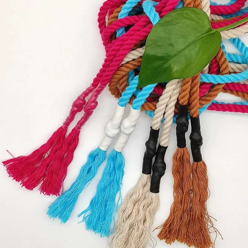 High Quality Colorful Design Window Blind Pull Cord Tassel For Decoration