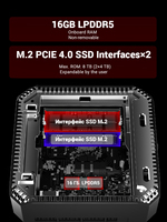 Livraison gratuite aux États-Unis, mini PC Firebat A6 de haute qualité, tout neuf, processeur AMD Ryzen 7 7735HS, bon prix, prise US, mini PC
