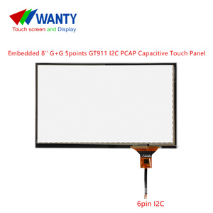 Nhúng 8 inch G + G 5 điểm gt911 I2C điện dung pcap màn hình cảm ứng - Product Image 3