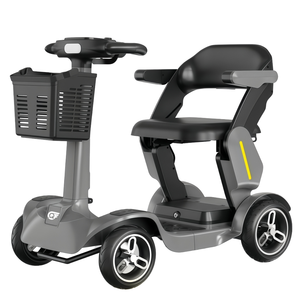 4-Wheel Elderly Electric Scooter with Lithium Battery & Digital <b>Control</b> Waterproof Foldable Mobility Scooter for Seniors - Product Image 1