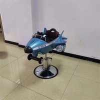 Chaises de salon de coiffure portables pour enfants Siman, vente chaude, bon prix, couleur bleue, haute qualité, chaise de barbier pour avion à vendre