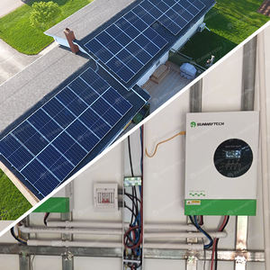 Sunway ชุดพลังงานแสงอาทิตย์ออฟกริด5.5KW 3.5KW คุณภาพดี, ชุดพลังงานแสงอาทิตย์นอกระบบไฟฟ้าในบ้าน - Product Image 6