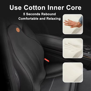 <span class=keywords><strong>Coussin</strong></span> de siège de voiture en gel à mémoire de forme de luxe modèle A4 quatre saisons pour Accord avec soutien <span class=keywords><strong>lombaire</strong></span> imperméable pour le confort du cou et du dos - Product Image 4