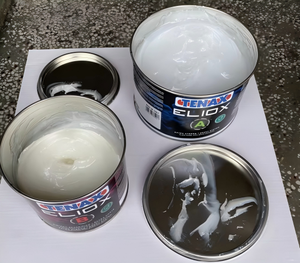 Adhesivo epóxico de grado industrial GL 1, productos de resina epóxica de dos componentes utilizados para la reparación y unión de piedra. - Product Image 3