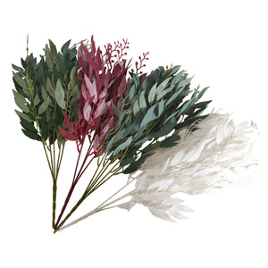 Ramo de Hojas de Sauce Artificiales de 30cm-100cm, Flor de Seda para Decoración de Bodas y Hogar - Product Image 4