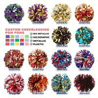 Nouvelle Collection – Pompom de Cheerleading WIGYM en Métal Écologique, Durable et de Haute Qualité, Couleurs Personnalisables, pour Compétition