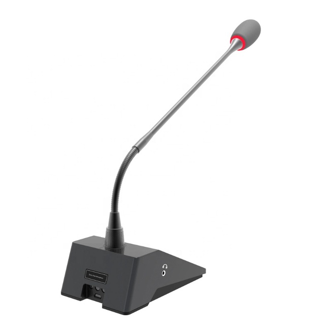 DANTE Wired Desktop Condenser Microphone Built-in High-Performance CPU Metal Noise Cancelling Portable for Outdoor Sound Systems