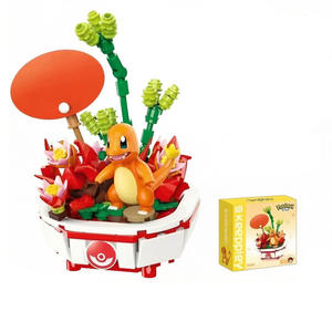 Keeppley Bricks Cartoon Character Bowl Building Blocks Set Kids Educational Model Bricks Toy <strong>Desk</strong> Decor Gift - Product Image 2